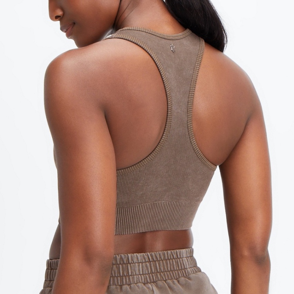 Fabletics Seamless Rib Bra - Picture 2 of 7